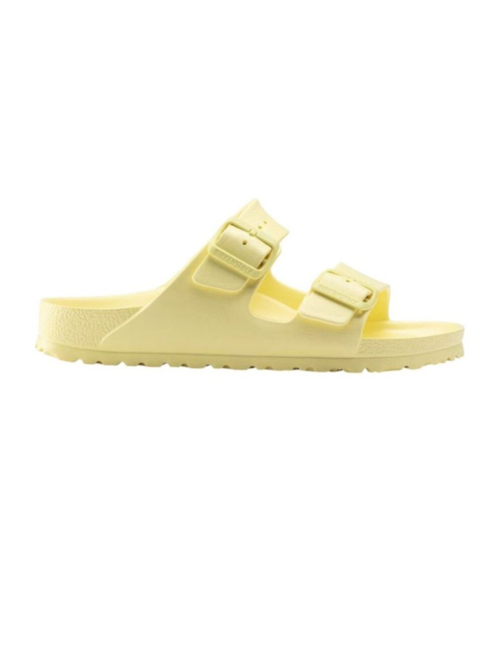 Birkenstock Unisex Arizona Essentials Slide-On Sandal, Popcorn Narrow fit